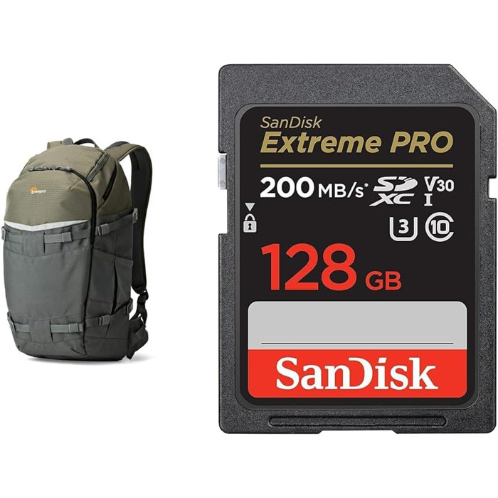 Рюкзак Lowepro Flipside Trek 350 AW - фоторюкзак для DSLR, об'єктивів, планшета та аксесуарів (сірий)