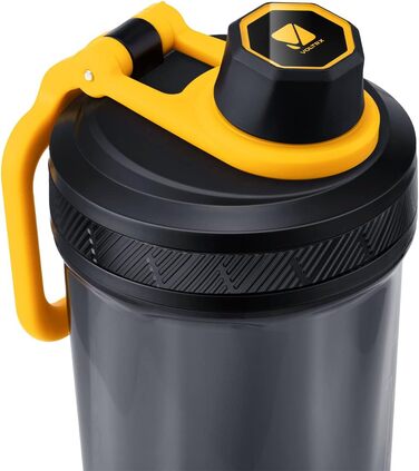 Електричний шейкер Voltrx Gallium USB-C для протеїнових коктейлів та смузі, 24oz (жовтий), Tritan, без BPA