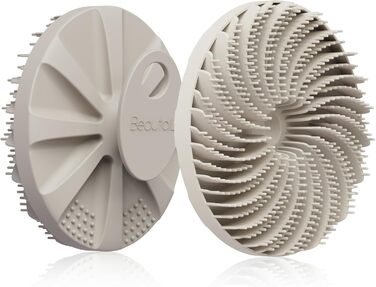 Силіконова мочалка для тіла Beautail, м'який скраб для чутливої шкіри, душова щітка, 1 шт. зірка