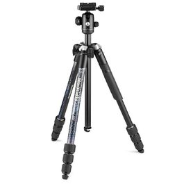 Алюмінієвий штатив Manfrotto Element MII з кулястою головкою, 4-секційний, чорний