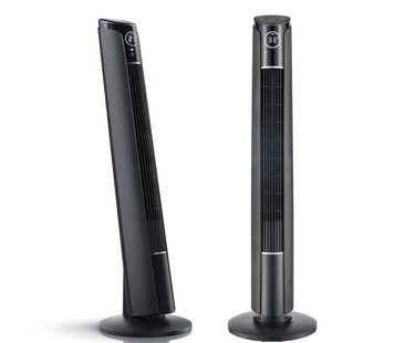 Вентилятор Tower CF2203 з пультом, таймером, очищувачем повітря та LED дисплеєм - Чорний