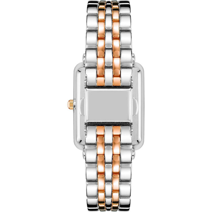 Жіночий наручний годинник Anne Klein з блискітками, сріблястий та рожеве золото
