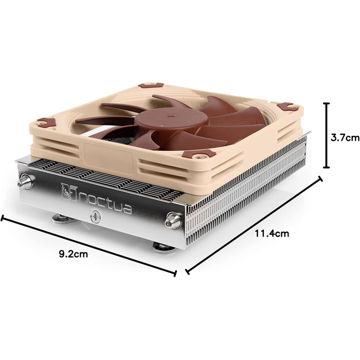 Noctua NH-L9a-AM4: Кулер для процесора AMD AM4 (Коричневий)