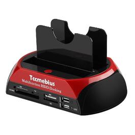 Док-станція TCC-S862-DE USB 2.0 до SATA IDE Dual-Bay для HDD/SSD 2.5