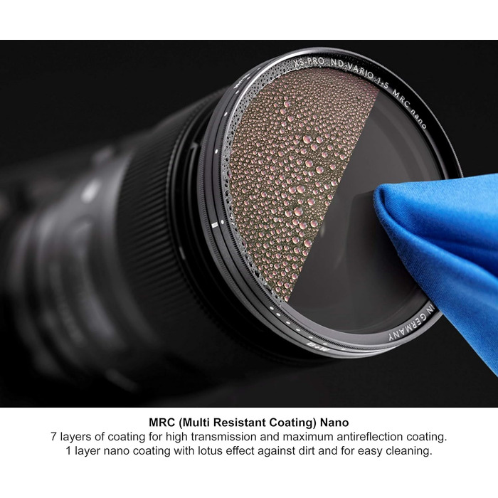 Фільтр B+W 010 UV-Haze- und Schutz-Filter T-Pro, 77 мм, MRC Nano, Titan-Finish, Ultra Slim