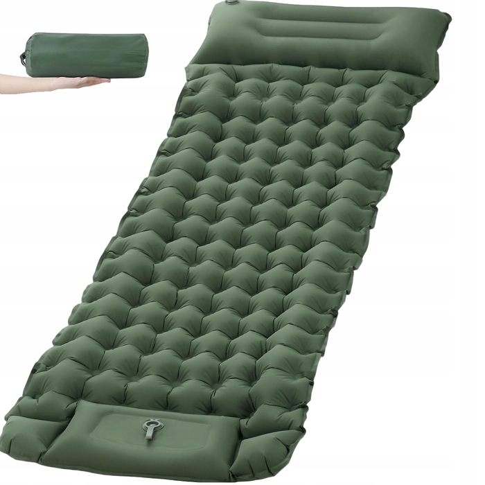 Самонадувний килимок (карамат) з подушкою, 200 x 70 x 10 см