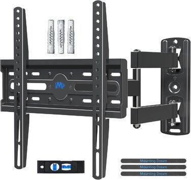 Кріплення для телевізора Mounting Dream MD2432-03: поворотне, нахильне, висувне, для телевізорів/моніторів 26-60 дюймів (до 27 кг), VESA 400x400 мм