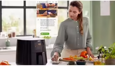 Philips Essential Airfryer XL HD9280/70 2000 W Black