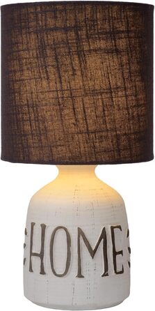 Лампа настільна LUCIDE COSBY, діаметр 16.5 см, цоколь E14, білий колір