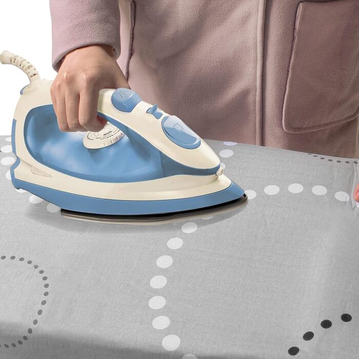 Гладильна дошка з еластичним чохлом, 55x148 см, сірий (швидка установка)