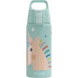 Дитяча термобутилка SIGG Shield Therm ONE 0,5 л, ізольована, для газованих напоїв, герметична, легка, BPA-free