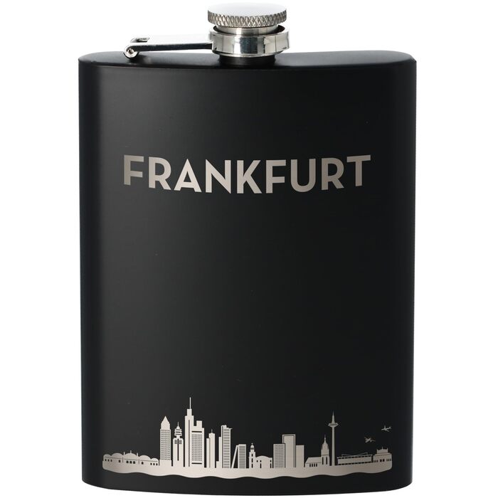 Фляга Goodtimes Frankfurt Skyline 225ml чорна