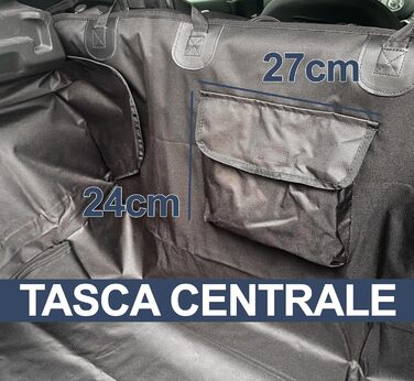 Захист для багажника автомобіля Lupex - універсальний, водовідштовхуючий, матеріал Oxford 600D, чорний, для хетчбеків, позашляховиків та SUV