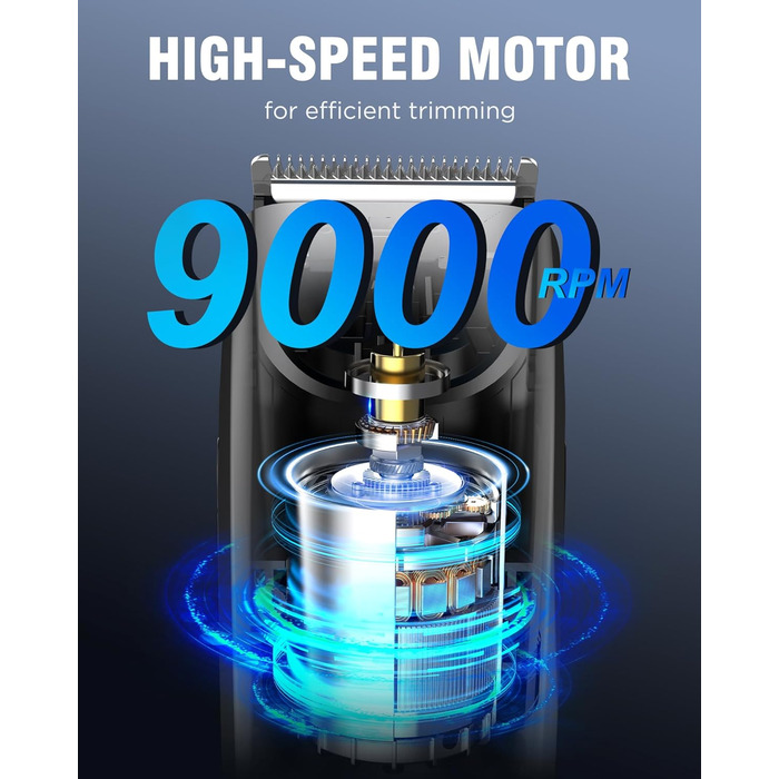 Електричний триммер для бороди Barttrimmer Herren: триммер, шавер, для тіла, USB