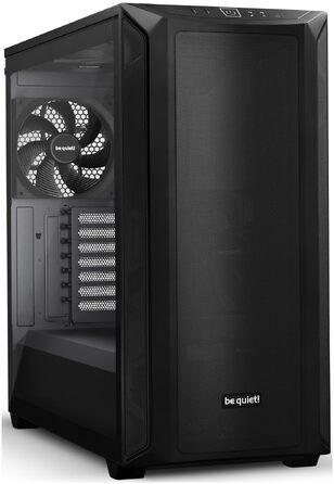 Корпус для ПК be quiet! Shadow Base 800, вентилятори Pure Wings 3 140mm PWM, USB 3.2 Gen 2 Type-C, підтримка E-ATX та радіаторів 420мм, загартоване скло, чорний