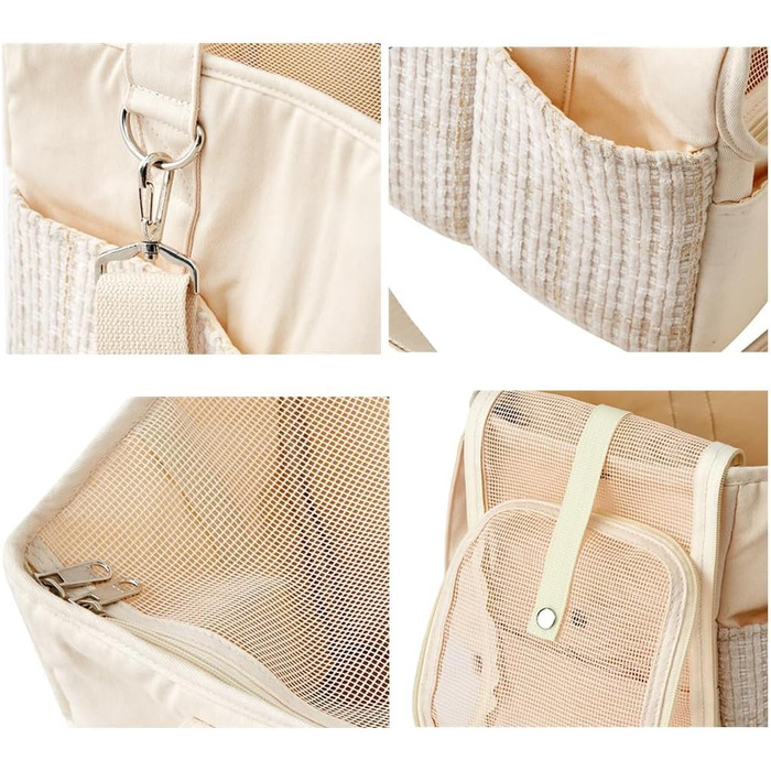 Транспортна сумка для собак і котів до 5 кг – чорна, з верхньою відкриваємою частиною, дихаюча, складна, з плечовим ременем, сертифікована для перевезення в літаку