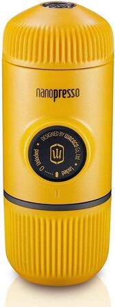 WACACO Nanopresso: портативна кавомашина для еспресо, 18 Bar, ручне керування, для подорожей та кемпінгу, жовта