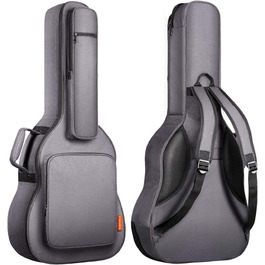 Чохол для гітари Cahaya Gig Bag сірого кольору, водонепроникний, 18 мм