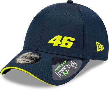 Кепка New Era чоловіча з козирком, темно-синій (один розмір)