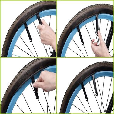 Набір інструментів для велосипеда WOTOW 16 в 1 - багатофункціональний велосипедний інструмент, комплект для ремонту велосипеда в дорозі, складаний інструмент для професійного ремонту велосипеда, мультитул для їзди на велосипеді на відкритому повітрі