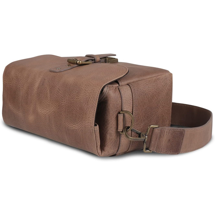 Чохол для камери MegaGear Torres з натуральної шкіри, оливковий (Mink)