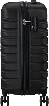 Чемодан American Tourister Flashline, 67 см, 69/75 л, чорний (Shadow Black), Spinner S Slim
