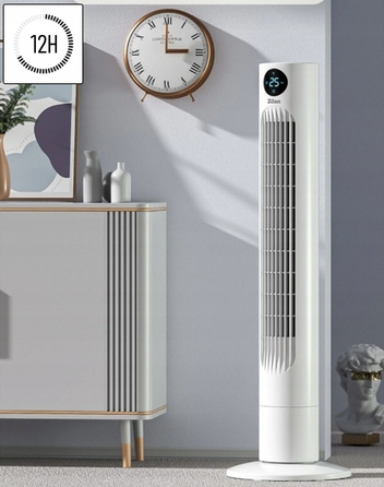 Колонний вентилятор ZILAN TOWER FAN, білий