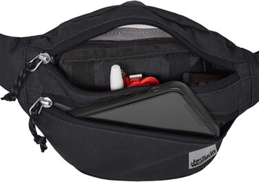 Чорна унісекс шапка Jack Wolfskin, універсальний розмір