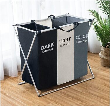 YIHAOBOX Laundry Baskets Large Foldable Laundry Bag Dirty Basket Waterproof Clothes Classification Bathroom Organizer - Laundry Basket - Laundry Chest