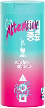 Кавоварка Bialetti Moka Express Squid Game© на 3 порції, алюміній, 130 мл