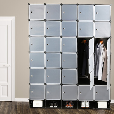 Relaxdays XXL Modular Wardrobe System