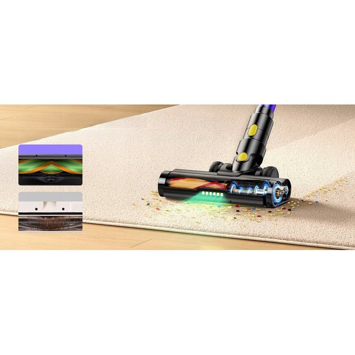 Вертикальний пилотяг Laresar X11, фіолетовий