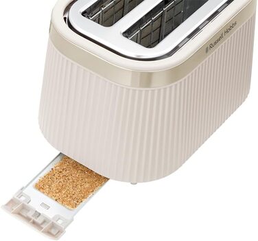 Тостер Russell Hobbs Brontë Stone з 6 рівнями підсмажування, підігрівом та функцією підйому