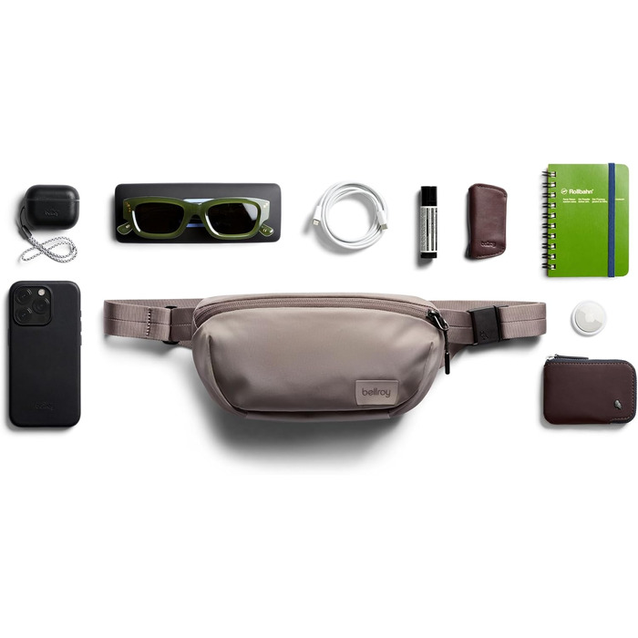 Bellroy Laneway Belt Bag – універсальна поясна сумка через плече (Fawn)