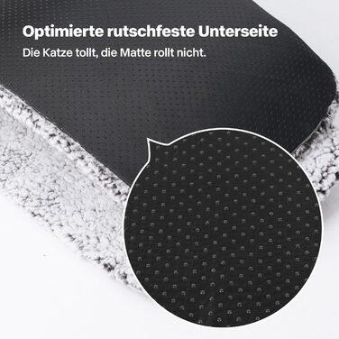 Килимок-ліжко для котів Pet Prime на підвіконня, 90 x 28 см, сірий, з 2 чохлами, теплий та прохолодний, машинне прання