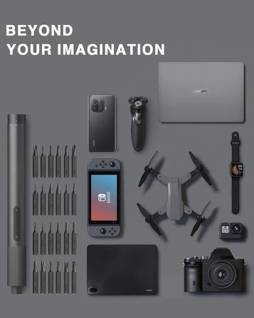 Акумуляторна викрутка Xiaomi Mi Precision Screwdriver – Електрична викрутка з набором біт