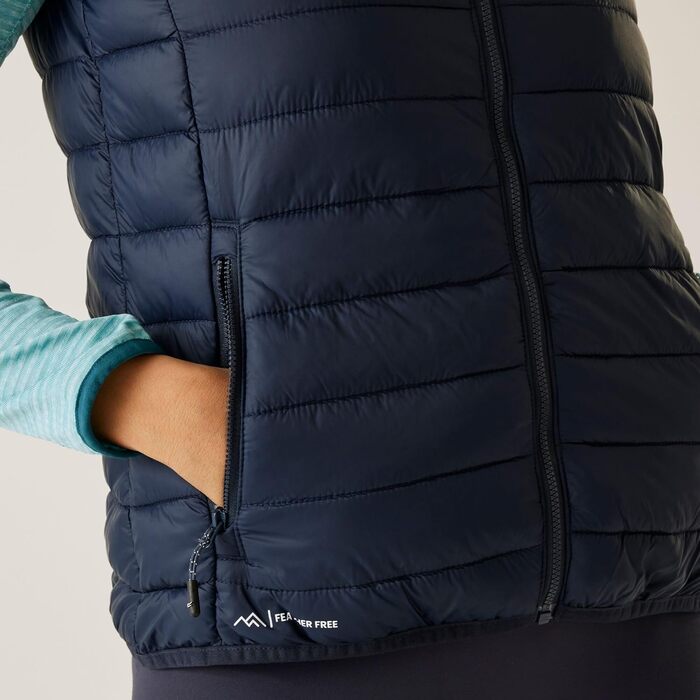 Жіноча тепла жилетка Regatta Hillpack II 36 Navy - водонепроникна жилетка для активного відпочинку