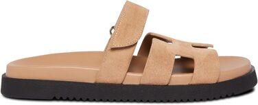 Сандалі Steve Madden Mayven жіночі, бежево-коричневі, замша, 40 EU