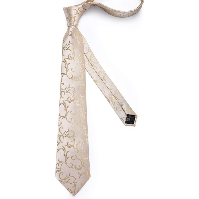Чоловіча краватка DiBanGu бежевого кольору, модна, 150 см