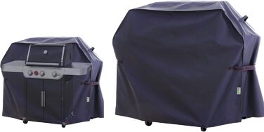 Чохол для гриля F&J Outdoors, водонепроникний, щільна тканина, захист від вітру, розривів, УФ, сірий, 160x68,6x119,4 см