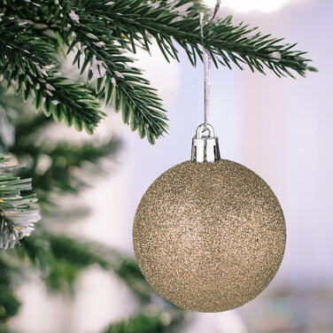 Relaxdays Set of 100 Christmas Baubles