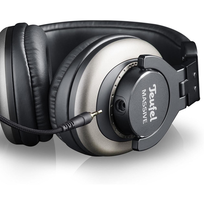 Навушники Teufel Massive: складані, Hi-Fi, чорні