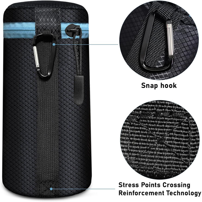 Чохол для об'єктива DSLR Lightdow (4 шт.) - м'який неопрен, 5 мм