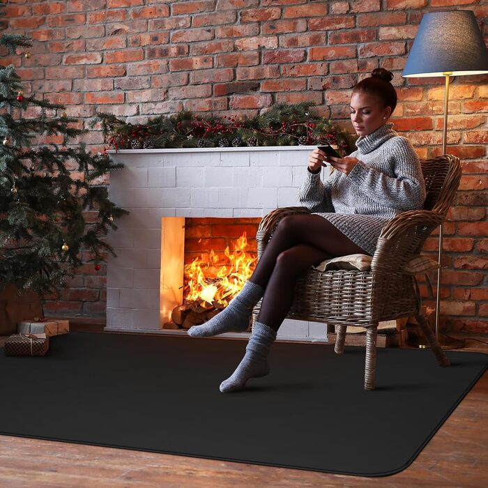 Килимок для грилю Digiroot 100x180 см: термостійкий, водонепроникний, для BBQ, каміну, кемпінгу
