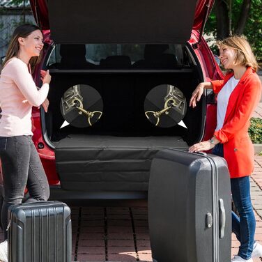 Захист вантажного відсіку автомобіля, 96 x 63 см, захист для собак, універсальний килимок у багажник