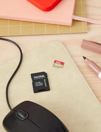 Карта пам'яті SanDisk 128GB Extreme microSDXC UHS-I з адаптером, швидкість читання до 190 МБ/с