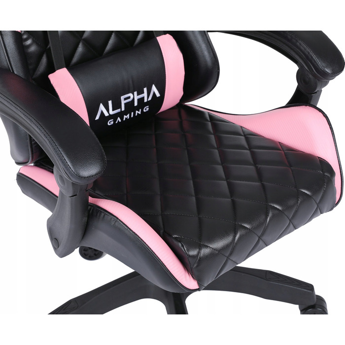Ігрове крісло Alpha Gaming CARBON, штучна шкіра