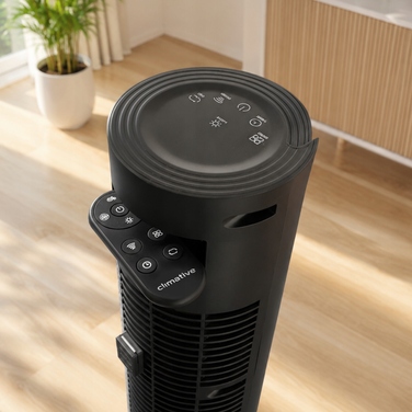Колонний вентилятор CLIMATIVE MAX: найпотужніший обдув + іонізація + ароматизація