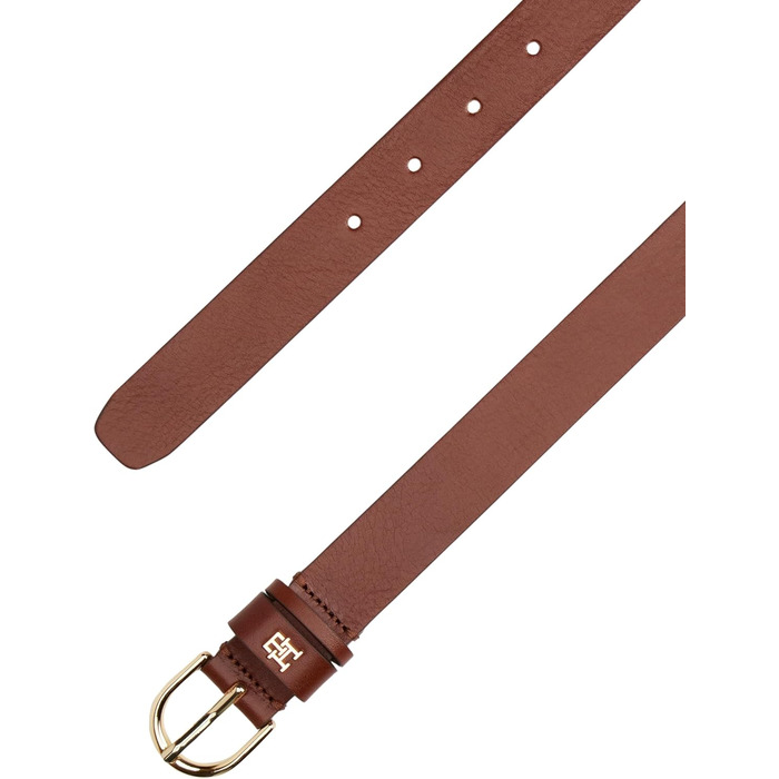 Жіночий шкіряний ремінь Tommy Hilfiger Essential Effortless 2.5, коричневий (Winter Cognac)