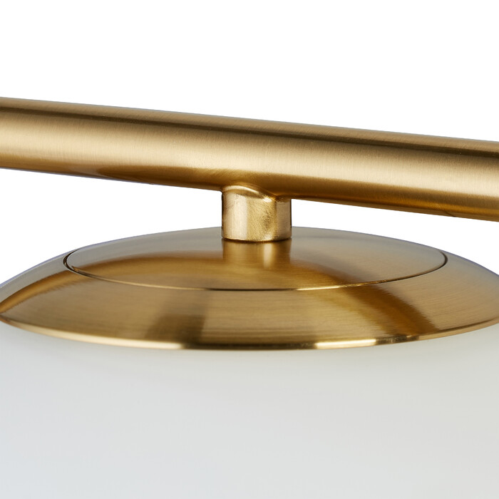 Relaxdays Brass Globe Wall Light
